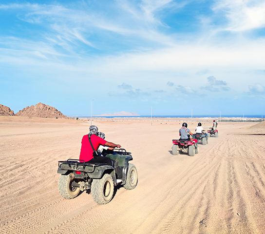 Get Ready for a Quad Safari Adventure in Hurghada Desert!Quad Bikes